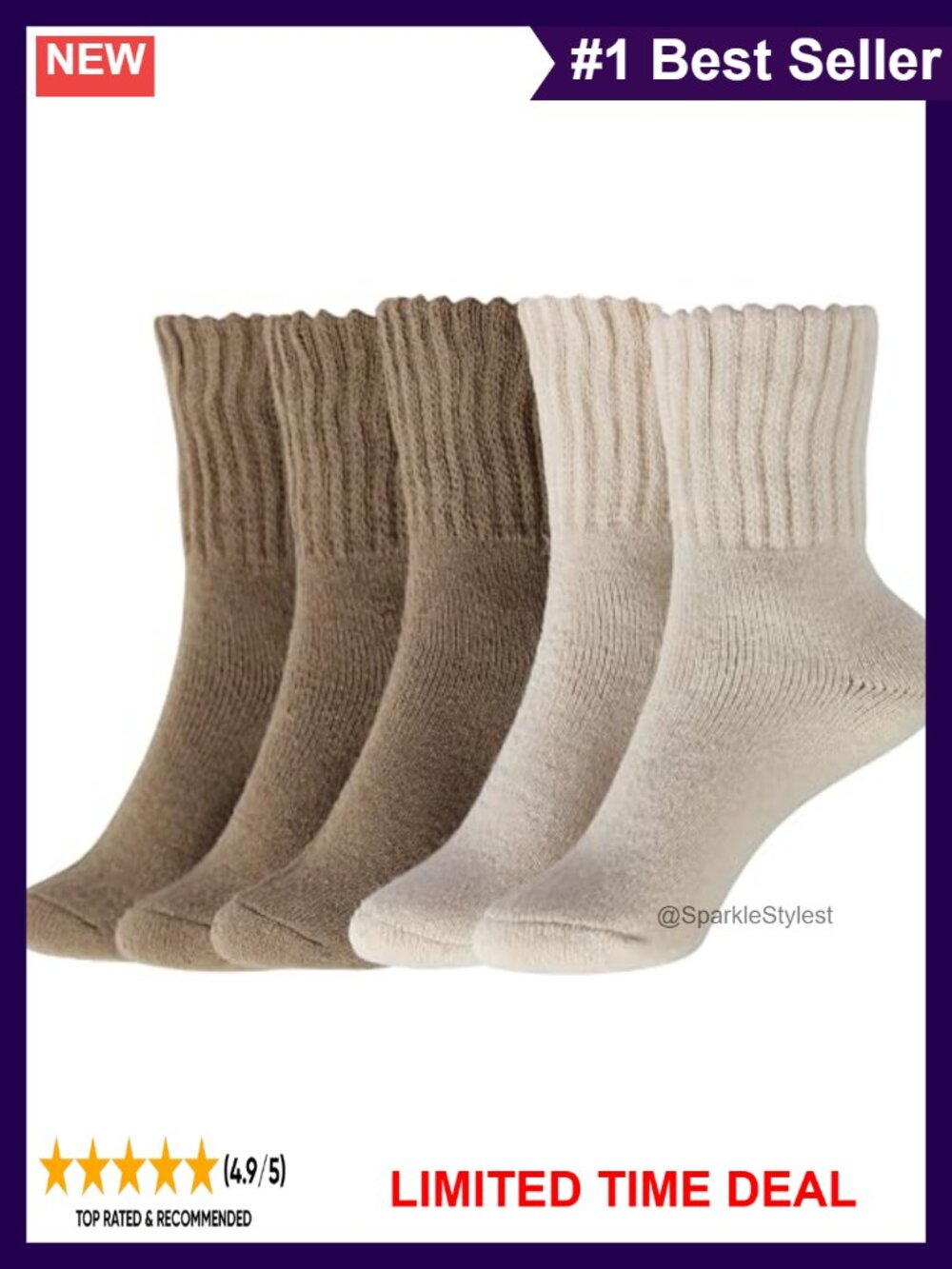 Womens Winter Boots Socks Thick Warm Cozy Crew Socks Fuzzy Calf Socks